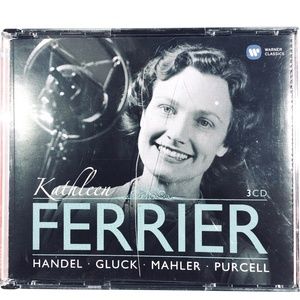 Kathleen Ferrier 3 CD BOX SET Warner Classics UPC 5099995628424